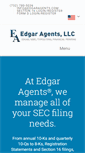 Mobile Screenshot of edgaragents.com